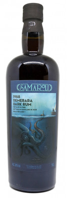 SAMAROLI - Demerara 1988 Dark Rum - Single Cask n°1 - Edition 2021 limitée à 195 bouteilles - 50%