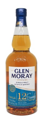 GLEN MORAY - Heritage - 12 ans Smoky - Peated Malt - 46,3% 