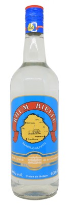 BIELLE - Rhum Blanc - 59% - 1 Litre