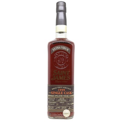 SAINT JAMES - Single Cask 1999 - Coffret bois - 42,9%