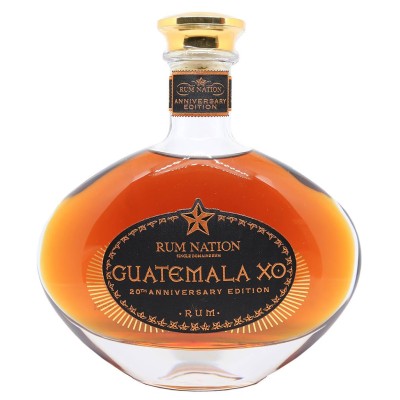 RUM NATION - Guatemala XO - Carafe 20th Anniversary - 40%