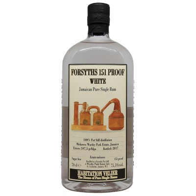 HABITATION VELIER - Forsyths WP 151 Proof - Millésime 2017 - 75,5% 2017