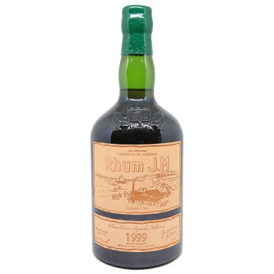 RHUM JM - Brut de fût 1999 - Etiquette cuir - 42.5%