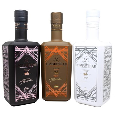 PACK DES 3 GENESIS LONGUETEAU - Les 3 brut de colonne réunis (blanc - ambré - vieux)