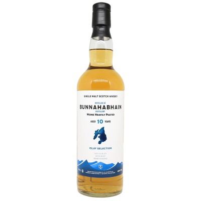 BUNNAHABHAIN - 10 años - Moine muy turbado - Añada 2011 - Firmante de selección de Islay Añejo - 46%