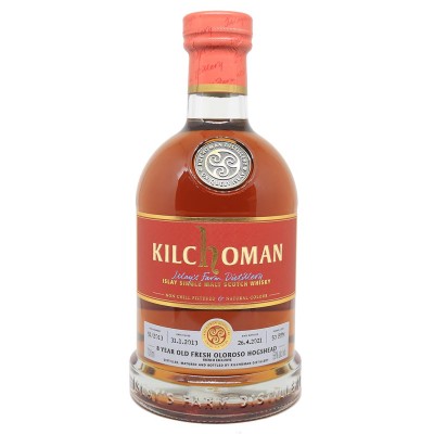 KILCHOMAN - 8 ans - 2013 - Sherry Hogshead Single Cask - French Exclusive - 58%