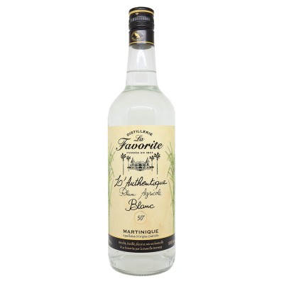 LA FAVORITE - L'Authentique - Rhum Blanc - 50%