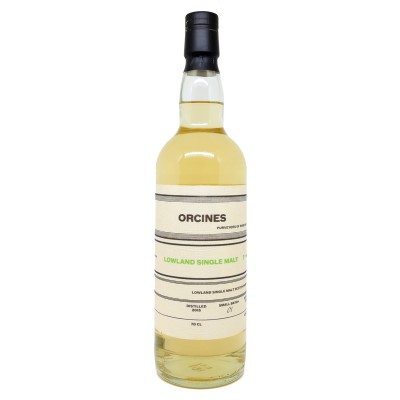 Orcines - Lowland Single Malt - 7 ans - Millésime 2015 - Small Batch n°01 - 46%