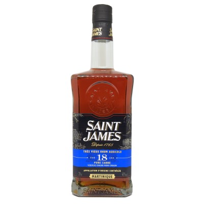 SAINT JAMES - Rhum Vieux - 18 ans - 43%