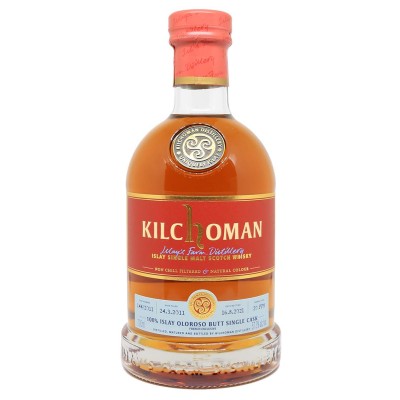 KILCHOMAN - 10 ans - 2011 - Sherry Hogshead 100% Islay - 57.30%