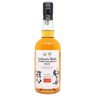 ICHIRO'S MALT - Double distilleries 2021 - Chichibu & Komagatake - 53.50%