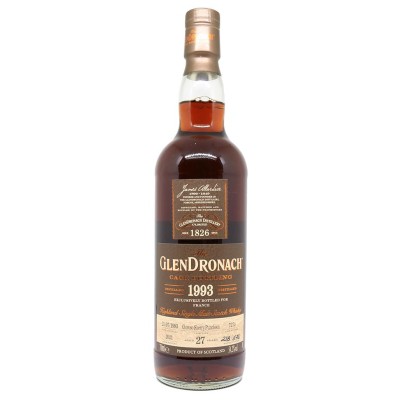 GLENDRONACH - 27 ans - Oloroso Puncheon Single Cask - Bottled 2021 - Vintage 1993 - 54.20%