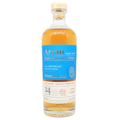 ARRAN - 24 ans - Millésime 1996 - Bourbon Hogshead Single Cask - 50,20%