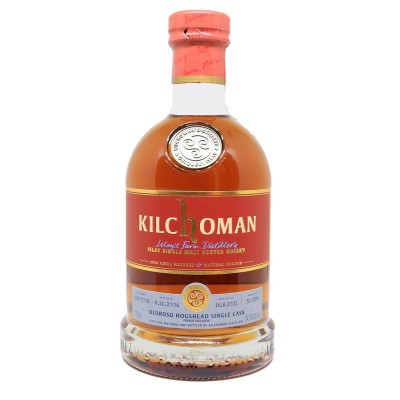 KILCHOMAN - 14 ans - 2006 - Sherry Hogshead Single Cask - 54,5%