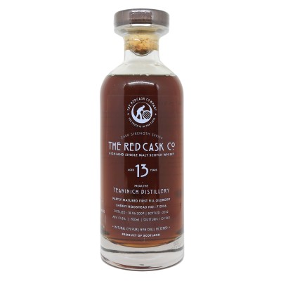 The Red Cask Company - Teaninich Distillery - Single Cask - 2009 - 13 ans - First Fill Oloroso - 51,8%