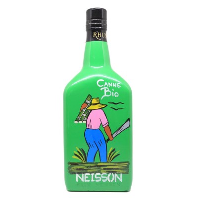 NEISSON - Collection Tatanka - Rhum Blanc Bio - Le Coupeur - Bouteille Verte - Millésime 2016 - 66%