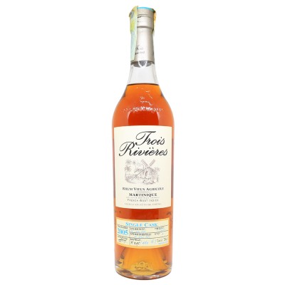 TROIS RIVIERES - Single Cask - Millésime 2005 - Fût n°4 - Bottled 2013 - 46,70%