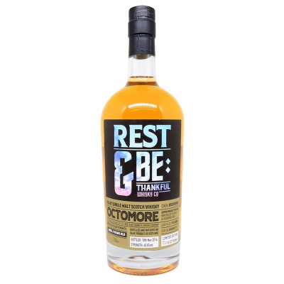 Rest & Be Thankful  - OCTOMORE 2008 - 6 ans d'âge - Single Bourbon Cask n°B000005712 - Bottled 2014 - 65,8%