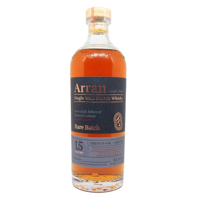 ARRAN - 15 ans - Rare Batch - French Oak Argonne - 53,50%