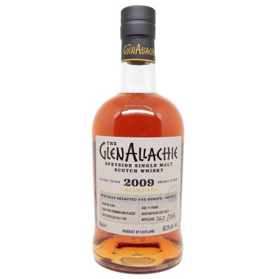GLENALLACHIE - 11 ans - Single Cask Premier Cru Classé n°1054 - Millésime 2009 - Batch 4 - Bottled 2021 - 60.2%