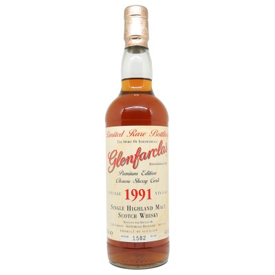 GLENFARCLAS - Limited Rare Bottling - Oloroso Sherry Cask - 16 ans - Millésime 1991 - Bottled 2007 - 46%