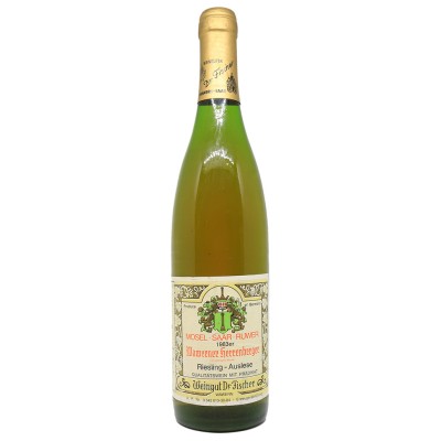 Dr Fischer- Wawerner Herrenberger Riesling Auslese GK - Golden Kapsule 1983