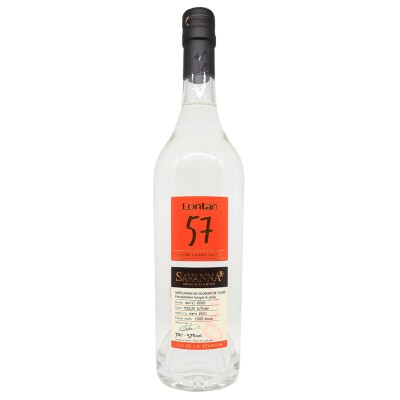 SAVANNA - Grand Arome Lontan 57 - Batch n°4 - Bottled 2021 - 57%