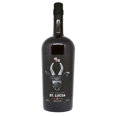 Rom de Luxe - Wild Series n°21 - St. Lucia 2000 - 21 ans - Bottled 2021 - Single Cask n°6 - Magnum - 49.1%