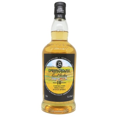 SPRINGBANK - 10 ans - Local Barley - Vintage 2011 - Bottled 2021 - 51.6%