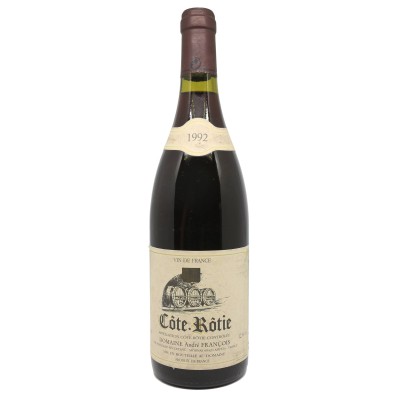 COTE ROTIE - Mise A. François  1992 achat pas cher vieux millesimes meilleur prix avis