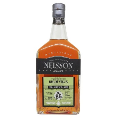 RHUM NEISSON - Fût 86 - Chai Vevert - Millésime 2016 - Straight from the Barrel - Full Proof - 52,8%