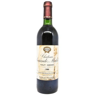 Château SOCIANDO-MALLET  1988 achat pas cher au meilleur prix