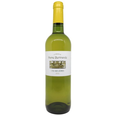 Domaine de Dame Bertrande - l'ile aux lièvres - Bio  2016 achat pas cher meilleur prix bon vin biodynamie duras