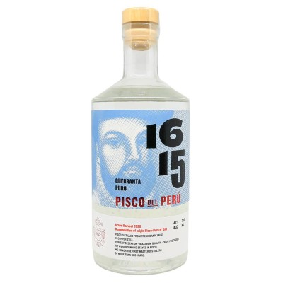 1615 - Pisco Puro Quebranta - Pisco du Perou 42%