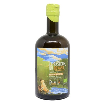 La Distillerie du Renard - Le Pastiche - Eau-de-vie de vin façon  Pastis Bio - 45%