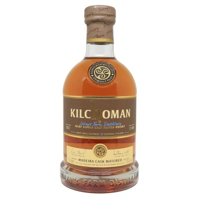 KILCHOMAN - 5 ans - 2015 -  Madeira Cask Matured - Bottled 2021 - 50%