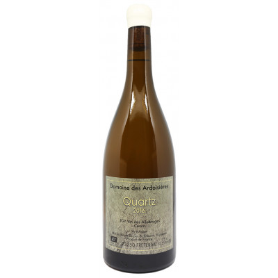 Domaine des Ardoisieres - Quartz Blanc - Bio  2016 achat pas cher meilleur prix avis bon