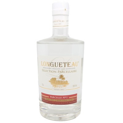 RHUM LONGUETEAU - Rhum Blanc - Sélection Parcellaire Canne Rouge n°1 - Numérotée x/6000 - 55% achat pas cher rhumerie bordeaux meilleur prix avis  