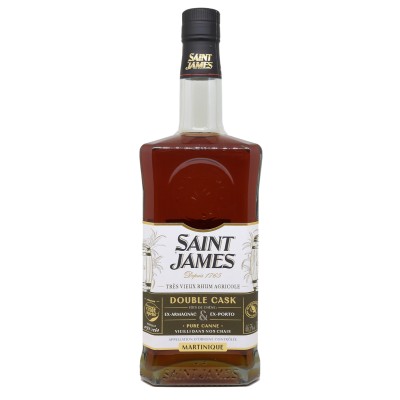 SAINT JAMES - Double Cask - ex-armagnac & ex-porto - Private Cask PCS - 46,5%