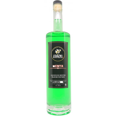 EGIAZKI - Liqueur Menta (Menthe fraiche poivré)  achat pas cher meilleur prix avis bon bio propre meilleur que la 