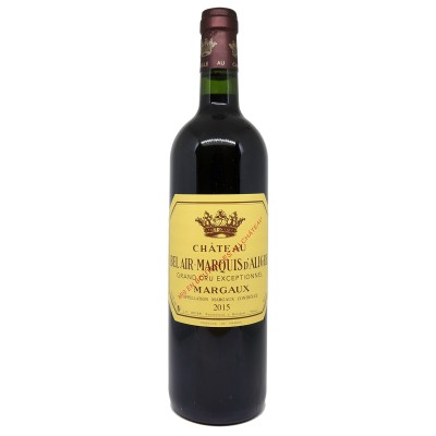 Château BEL AIR MARQUIS D'ALIGRE 2015