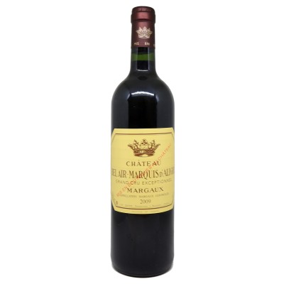 Château BEL AIR MARQUIS D'ALIGRE 2009