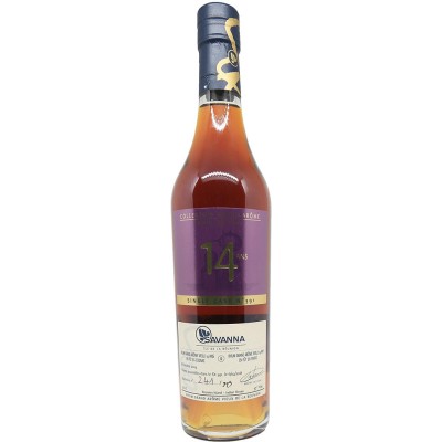 SAVANNA - Rhum hors d'âge - 14 ans - Grand Arôme fût 591 - Port Cask Blend - 57 %  