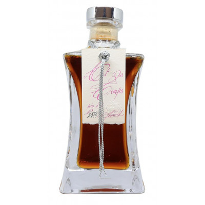 COGNAC LHERAUD - Carafe Art du Temps 1973 - 44%