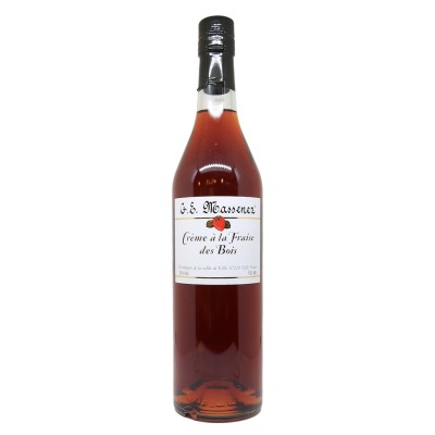 Distillerie Massenez - Crème de Fraise des Bois - 20%