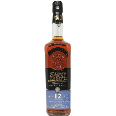 RUM SAINT JAMES - Aged rum - Private reserve - 12 years old - 43%