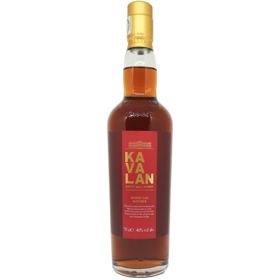 KAVALAN - Single Malt Whisky - Ex Sherry Oak - 46 %  achat pas cher au meilleur prix avis bon top caviste bordeaux 