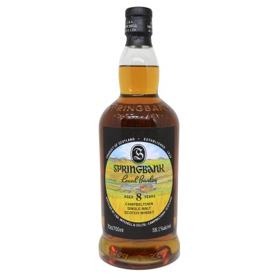 SPRINGBANK - 8 ans - Local Barley - Vintage 2016 - Bere Barley from High Ranachan Farm - Bottled 2024 - 58.1%