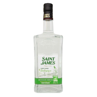 SAINT JAMES - Rhum Blanc Biologique - 56.5%