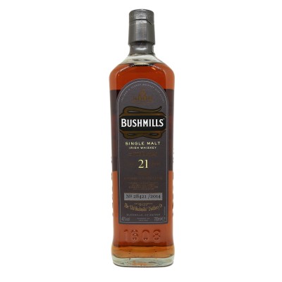 BUSHMILLS - 21 ans - Coffret - 40%